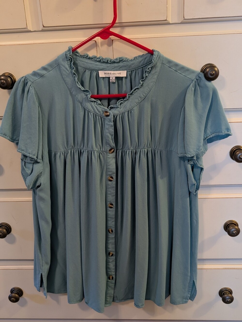 Blouse By Rose + Olive. Size 1X